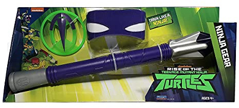 Teenage Mutant Ninja Turtles TUAB42 juego de rol - Juegos de rol (Superheroes, Estuche de juego, 4 año(s), Niño, Niño, Gris, Violeta)