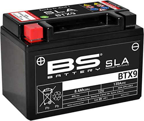 BS Battery Batterie BTX9 für Motorrad Quad & ATV 12V 8,4Ah