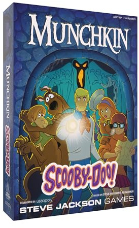 Munchkin Scooby-DOO Card Game | Based on the Steve Jackson Munchkin Series | Featuring Scooby-DOO and Mystery Inc. Characters | Officially Licensed Card Game | Tabletop & Board Games for Fans