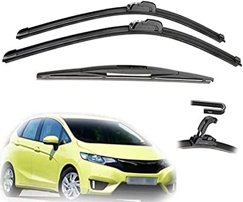 26 14 14 tergicristallo per Honda Jazz MK2 MK3 2009 2010 2011 2012 2013 2014 2015 2016 2017 2018 2019 2020 Tergicristallo Anteriore Posteriore Spazzole Taglierina Accessori Tergicristalli