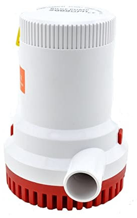 Piccola pompa sommergibile regolabile 12/24 V 2000 GPH 3m3/h DC pompa di sentina sommergibile per fontana irrigazione giardino pulizia piscina agricoltura (dimensioni: 24 v)