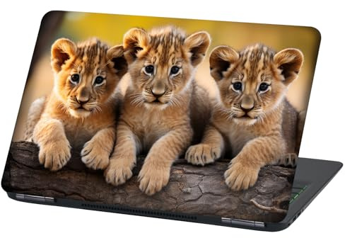 Laptop Folie Cover: Strange Klebefolie Notebook Aufkleber Schutzhülle selbstklebend Vinyl Skin Sticker (17 Zoll, LP108 Baby Lion)