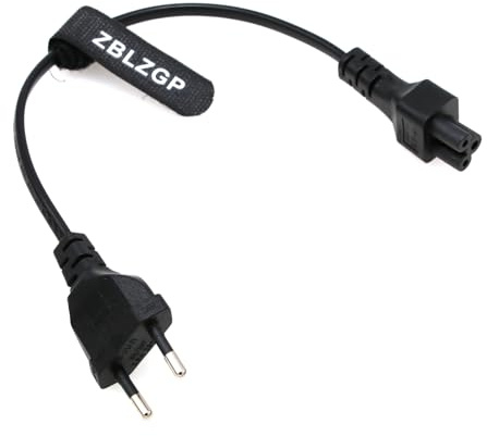 Dell Notebook Computer Monitor LG TV Laptop Stromversorgungskabel ZBLZGP Netzkabel EU Stecker IEC c5 3 Prong Stecker CEE 7/16 to C5