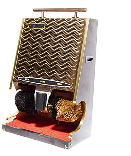 Automatic Induction Shoe Shine Automatic Shoe Polishing Machine Shoes Cleaning Brush Kit Multi-Brush Polisher for Hotel Entrance Hall Sales Center