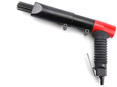3Mm Round Head Steel Needle Scaler - Pneumatic Metal Gun-Shaped Air Rust Removal Lacquer for Removal of Rust, Weld Slag and Paint