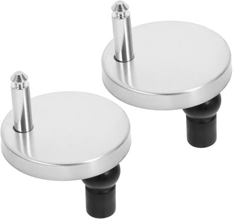 Gadpiparty 2pezzi Sedile Wc Viti Di Fissaggio in Acciaio Inossidabile Cuscinetti Per Cerniere Dei Sedili Del Water Accessori Per Coperchi Per Wc Standard Parti Di Ricambio Per Sedili Del Wate