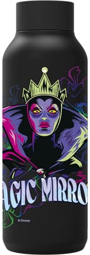QUOKKA SOLID X DISNEY | BOTELLA TÉRMICA DE ACERO INOXIDABLE DOBLE PARED | VILLAINS EVIL QUEEN