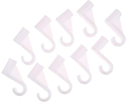 MagiDeal Conector de la Rejilla de Zapatos 10x, Accesorios de tubería de la Rejilla del Calzado de Vestuario Juego de Bricolaje, fácil de Instalar, Diámetro 25mm