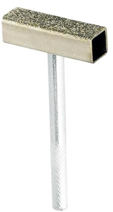 Schleifstein Abrichter,Schleifscheibenabrichter Diamant, Abrichte,Schleifbockscheibe,Abrichtstein,Dresser Diamond Stone Tool,45 X 13 mm Kopf,Werkzeug zum Schleifen,von Entgratungsscheiben,Abrichten
