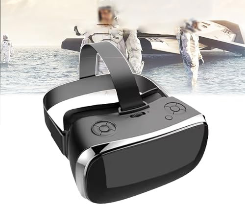 Gafas de realidad virtual 3D con gamepad, visor de películas y juegos de 360°, seguimiento de cabeza y vista envolvente para una experiencia inmersiva