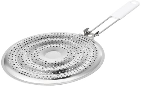 HOLIDYOYO Diffuseur de Chaleur pour Plaques à Induction Support de Cuisson Pratique pour Casseroles et Facile à Nettoyer Accessoire Indispensable pour Cuisine