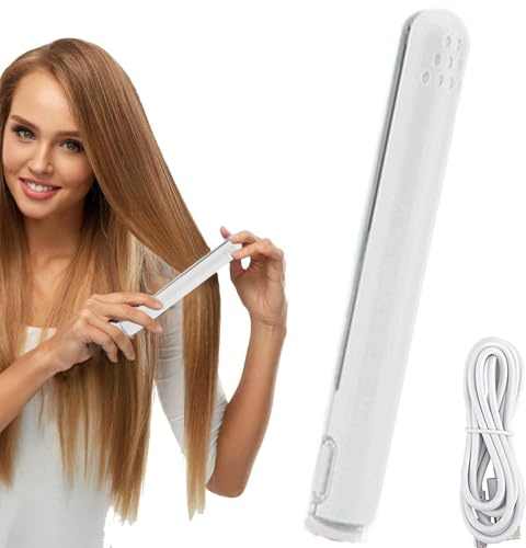 Liten Locktång Med Funktion Plattång, Hårrätare, Vågjärn För Att Skapa | Hårstraightener Lockverktyg Kompakt Bärbar Lätt Enkel Styling Enkel Att Bära
