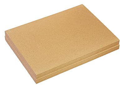 Lot de 2 plaques réfractaires en argile réfractaire 400 x 300 x 30 mm