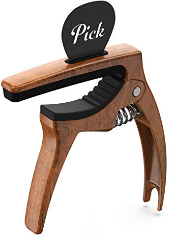 TANMUS Gitarren-Kapodaster 3-in-1 Metall-Kapodaster für Akustik- und E-Gitarren-Zubehör