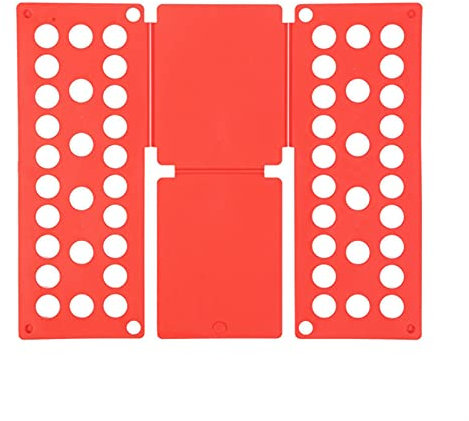 BIZS Chemise Pliage Planche T-Shirt Dossier De Vêtements Durable Plastique Plastique Dossiers Pliants Planches (Couleur : Rouge, Taille : des Enfants)