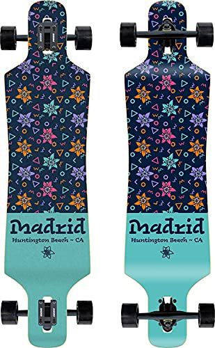 Flowers Longboard Complete Drop Thru Spade 39