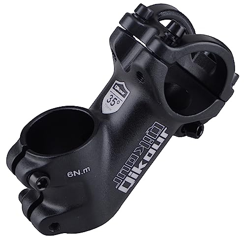 YAPJEB 31.8 Handlebar Stem Riser 35 Degree Bike Stem 70mm 80mm 90mm Bicycle Stem MTB Stem for Mountain Bike Road Bike BMX MTB (31.8 x 70mm)