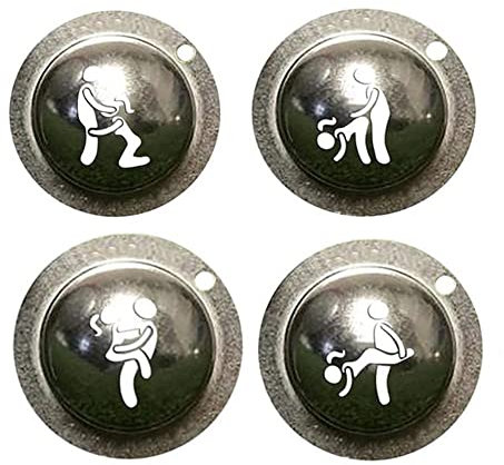 Golfball Markierer Schablone Stempel lustiges Golfball-Marker Stempelausrichtung Werkzeug Personalsierte Golfbälle Markieren (4PCS)