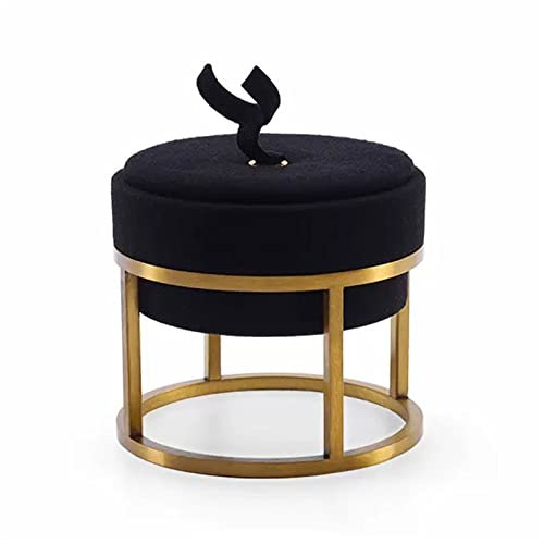 WAOCEO Schmuckständer Moderner Ringhalter aus Metall, Ringständer aus schwarzem Samt, dekorativer Präsentationsständer for Schmuckringe/Ehering Schmuck Organizer (Color : A)