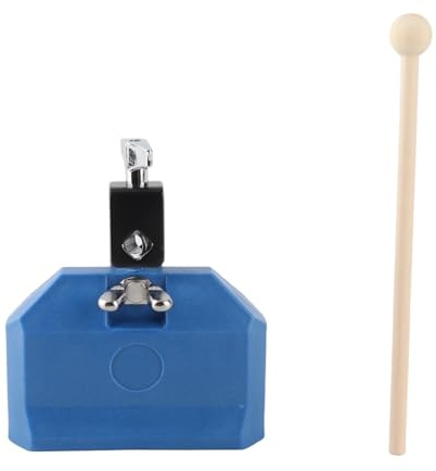 Lightweight Plastic Cowbell Accessory for Drum Lovers for Drum Enthusiasts (Blue),other