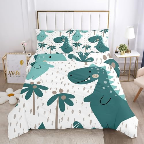 JLCZBT Set di biancheria da letto per bambini, 135 x 200 cm, con copripiumino e federa (A-1, 200 x 200 cm)