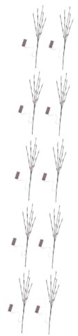 Zerodeko 5 Sätze Leuchtende Zweige Led Baum Solar- Gartenleuchten Mit Strom Versorgt Lichterdeko Lichtdeko Leichtes Zweige Führten Licht Zweige Lichter Plastik Black 2 Stücke * 5