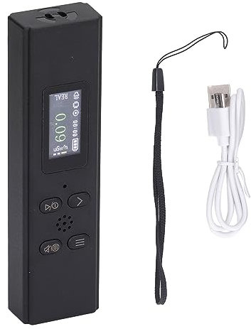 Contatore Geiger Portatile, Rilevatore di Radiazioni Nucleari Ad Alta Precisione per Raggi X β γ, Monitor di Radiazioni Ricaricabili con Allarme, 0,08-9999 μsv/h Intervallo,