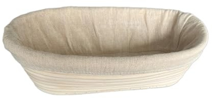 LUYSGBXR Banetones para Pan Cesta Ovalada for fermentación de Pan Cuencos Redondos for fermentación de Masa Madre for elaboración Artesanal de Pan for Profesionales y panaderos caseros(Color5)