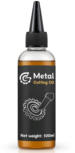 1DFAUL 100ml Cutting Oil for Drilling Metal, Cutting Fluid Reduce Friction | Reduce Thermal Deformation, Extends Tool Life, for DIY Stainless Steel & Alloy