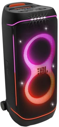 JBL PartyBox 720 Altavoz inalámbrico para Fiestas, Bluetooth, espectáculo de Luces dinámico, 15 h de autonomía, IPX4 a Prueba de Salpicaduras, JBL Pro Sound, Compatible con Auracast, Negro