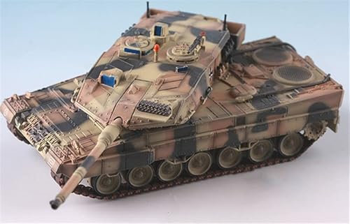 Panzerkampf Deutscher Leopard 2A6 Hauptschlachtpanzer Wüste Camouflage 1:72 ABS Panzer Vorbau Modell