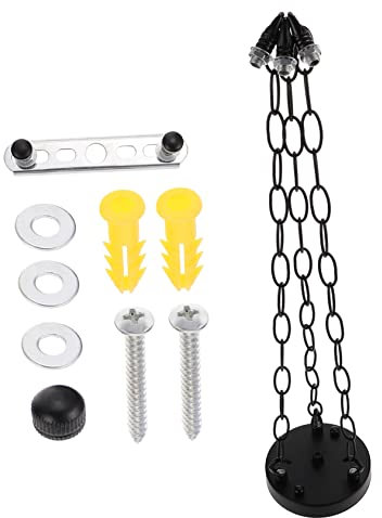 WATIIFUFU Vintage Baldachin Kit Für Pendelleuchten Deckenabdeckplatte Aus Eisen Mit Robusten Ketten Baldachin Für Kronleuchter Korrosionsbeständig Und Langlebig