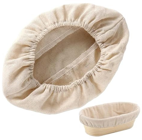 Schüsselabdeckungen aus Brotschutzstoff – Brotschutzstoff, Brotkorb-Einlagestoff | Abdeckung für Teigkörbe aus Rattan, Proofing-Tuch aus Rattan