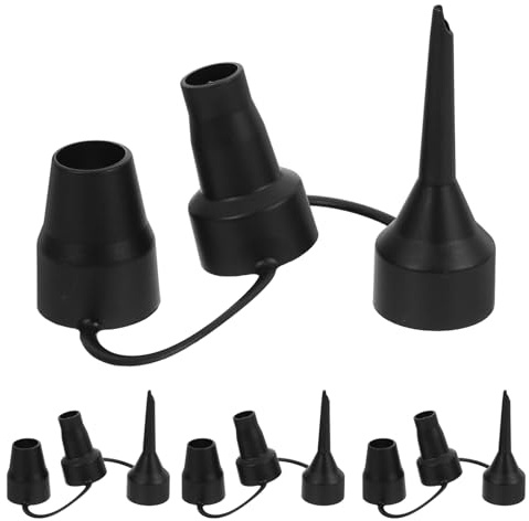 BESPORTBLE 4pcs Plastic Replacement Nozzles Set for Inflatable Pump Air Pump Inflator Nozzle Accessories Compatible with Air Mattresses and Pool Inflatables