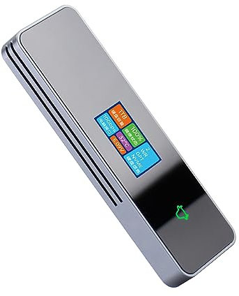 Metal SSD NVMe RGB Nvme 10Gbps External Hard Case Type-C Enclosure Hard Disk Case