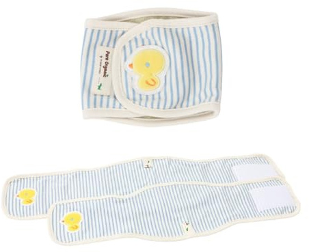 Its Dog & Kangachi - Pack 2 Bragas para Perros Macho, Bragas Reutilizables y Lavables, Pañales Lavables para Perro, Altamente Absorbentes, Pañales Made in Korea, Perros Pequeños y Medianos, Talla M