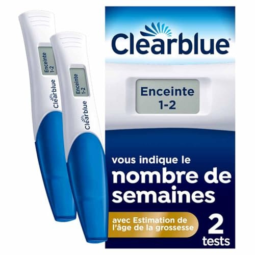 Test de grossesse digital avec estimation de l'age de grossesse pack eco