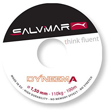 SALVIMAR - Dyneema Line 100 M, Farbe 0, Größe 1,50 mm