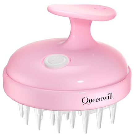 Electric Scalp Massager for Hair Growth, Portable Head Scratching Scrubber with 2 Modes Vibration Comb for Hair Growth, Deep Cleansing and Stress Relaxation