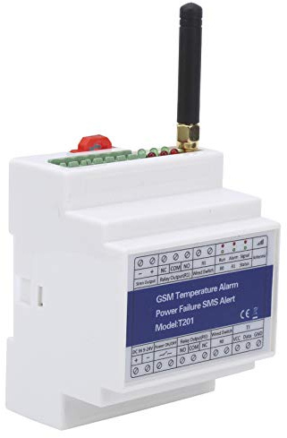 Sonew GSM Fernschalter, GSM Modul SMS Controller Alarm Temperatur Alarm Leistungsstatus Überwachung Timer-Bericht des Fernrelais Schalters