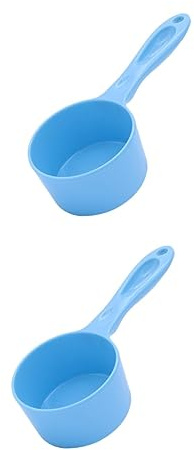 ABOOFAN 2 Piezas Cuchara Medidora Vaso Medidor Tazas Medidoras para Alimentos Cuchara De Comida para Mascotas Herramienta De Medición De Alimentos para Mascotas Espesar Cuchara Pala