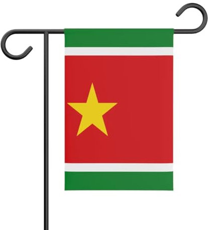 Drapeau de Jardin Guadeloupe en Polyester 32 x 47.5cm