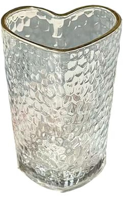 Phnom Penh Vetro Insalata Ciotola Dessert Piatto Di Frutta Creativo Trasparente Cuore Forma Colazione Ciotola Più Dimensioni Per Voi Da Scegliere (Tazza,Trasparente)