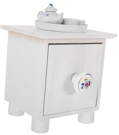 OSALADI Miniature Wooden Tea or Coffee Table Cabinet for Newborn Photography, Multipurpose Baby Photo Props with Stylish Design and Long Serving Life, for Baby Photography Backgrounds