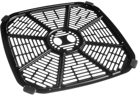 Russell Hobbs Grillplatte inkl. Gummifüße für Heißluftfritteuse [für SatisFry Airfryer 8,3l 27632-56] für knusprig-krosse Ergebnisse, spülmaschinengeeignet, Ersatzteil, Zubehör N700764