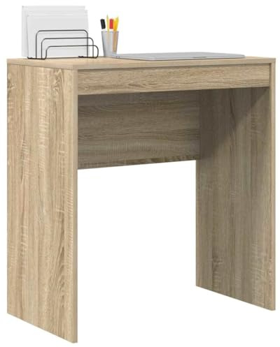 vidaXL Escritorio Roble Sonoma 70 x 40 x 76 cm Madera contrachapada | Minimalista y duradero, se adapta perfecto a espacios modernos, Madera de buena calidad, hecha para durar,