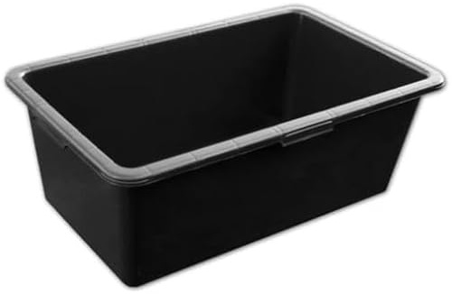 AP Supplies Rectangular Mixing Tub 40L, PVC, Pack of 10