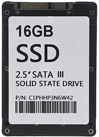 Mirweon Disco duro interno de 16 G de 2.5 pulgadas, 3 unidades, 6 Gb/s, puerto SSD de alta velocidad, capacidad de 16 GB
