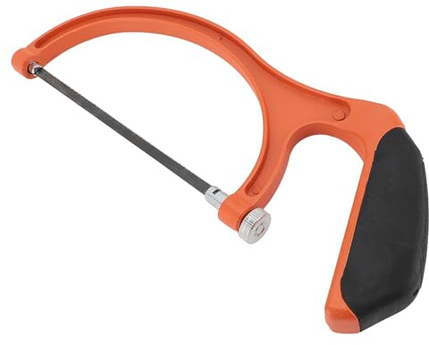 Eujgoov Small Woodworking Handsaw, Aluminum Alloy with 5 Blades, Ergonomic Design for Versatile Cutting of Wood and Metal for Hobbyists and Craftsmen