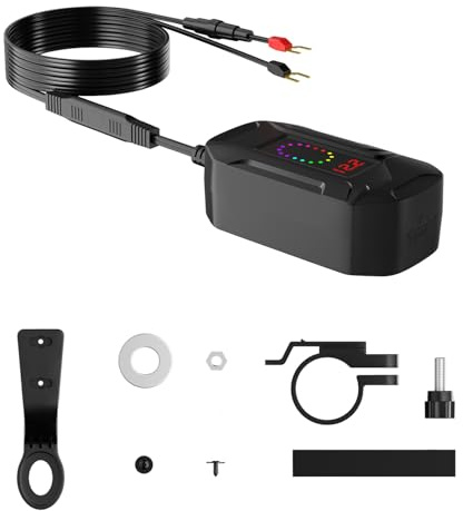 Cargador USB de motocicleta - Adaptador Tipo-C Impermeable Carga Rápida 12V-24V,Enchufe De Carga USB Moto | Para Dispositivos Electrónicos Uso Diario Viaje Vehículo